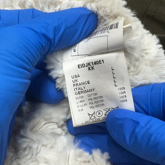 Eryn Brinie Collection Utility Jacket Coat Sz L - Picture 4 of 4